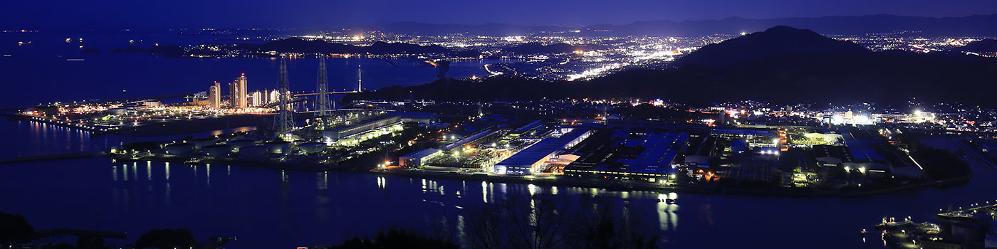 和歌山県／和歌山市・有田市・海南市の工場夜景