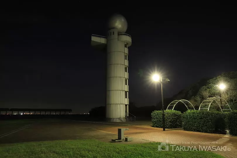 袖ヶ浦海浜公園の工場夜景スポット写真（3）