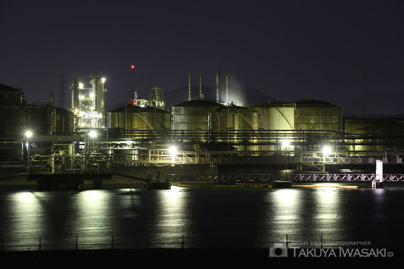 エコパークあぼしの工場夜景スポット写真（2）