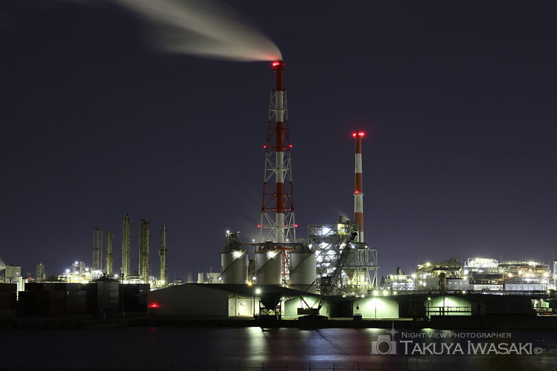 エコパークあぼしの工場夜景スポット写真（4）