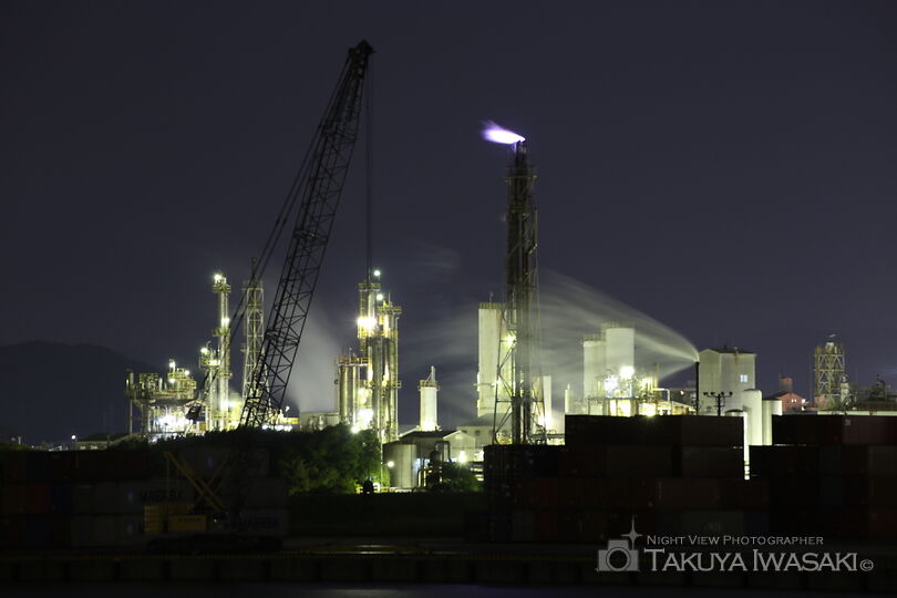 エコパークあぼしの工場夜景スポット写真（5）