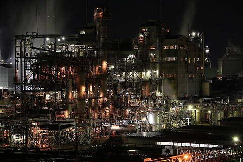 周南大橋の工場夜景スポット写真（4）class=