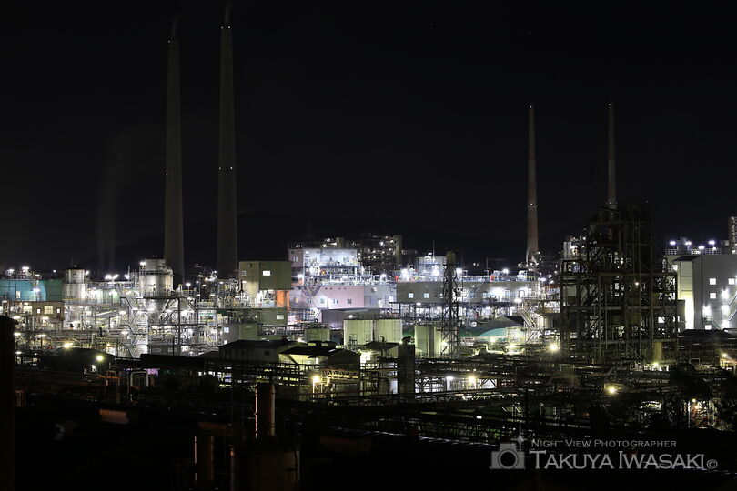 周南大橋の工場夜景スポット写真（5）