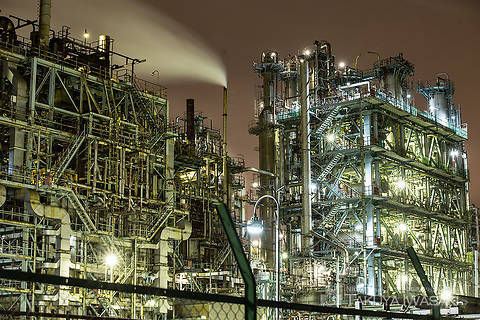 浮島町 JXTGエネルギー前の工場夜景スポット写真（2）class=