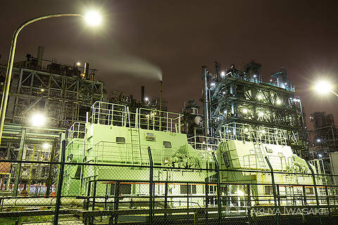 浮島町 JXTGエネルギー前の工場夜景スポット写真（3）class=