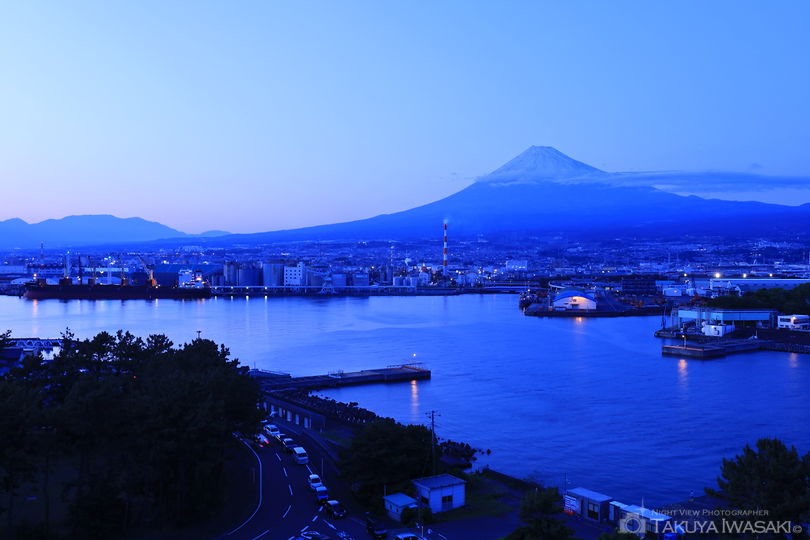 ふじのくに田子の浦みなと公園の工場夜景スポット写真（5）