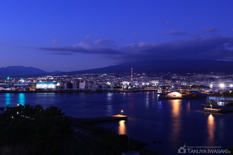 ふじのくに田子の浦みなと公園の工場夜景スポット写真（6）