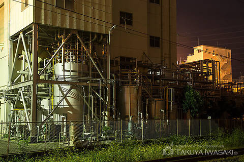 中河原の工場夜景スポット写真（5）class=