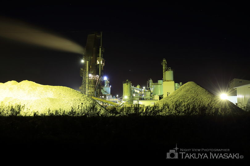 臨海南通の工場夜景スポット写真（4）