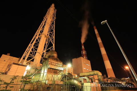 王子町の工場夜景