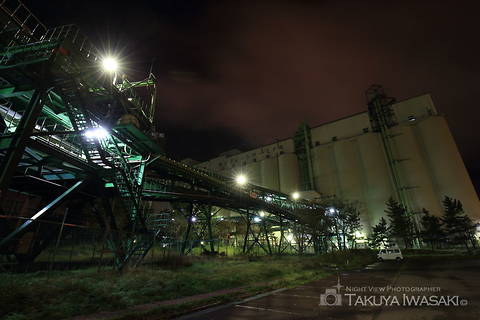八太郎３号ふ頭緑地の工場夜景スポット写真（6）class=
