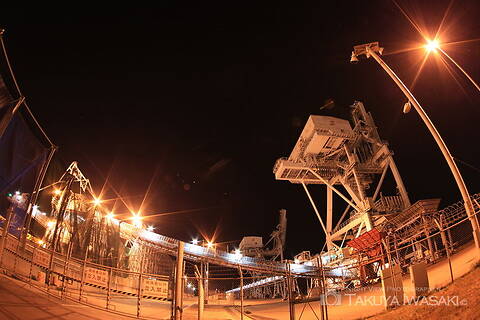 晴海埠頭の工場夜景スポット写真（2）class=