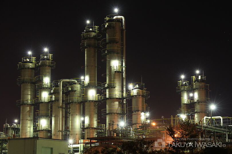 晴海町の工場夜景スポット写真（2）