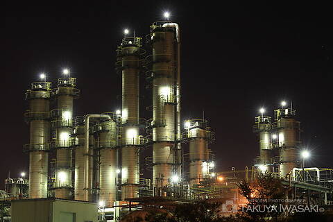 晴海町の工場夜景スポット写真（2）class=