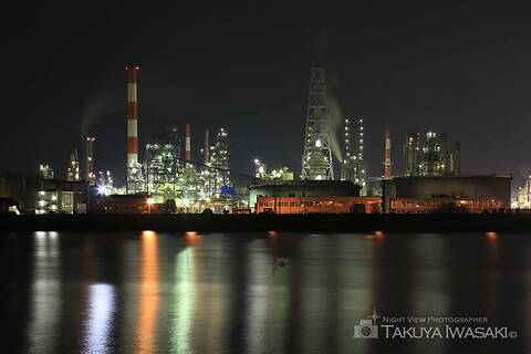 東栄3丁目の工場夜景スポット写真（2）class=