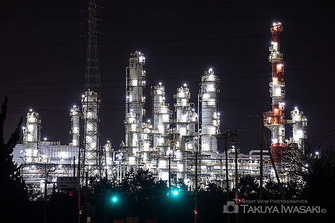 県道117号線の工場夜景スポット写真（1）class=