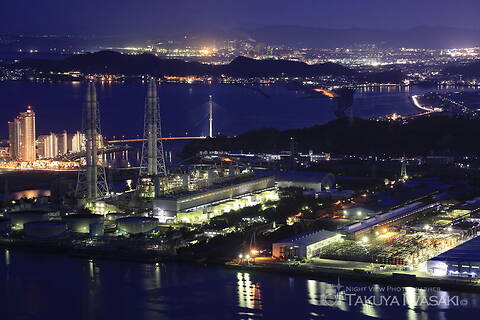 御所の芝の工場夜景スポット写真（2）class=
