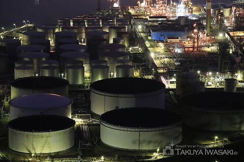 御所の芝の工場夜景スポット写真（4）class=