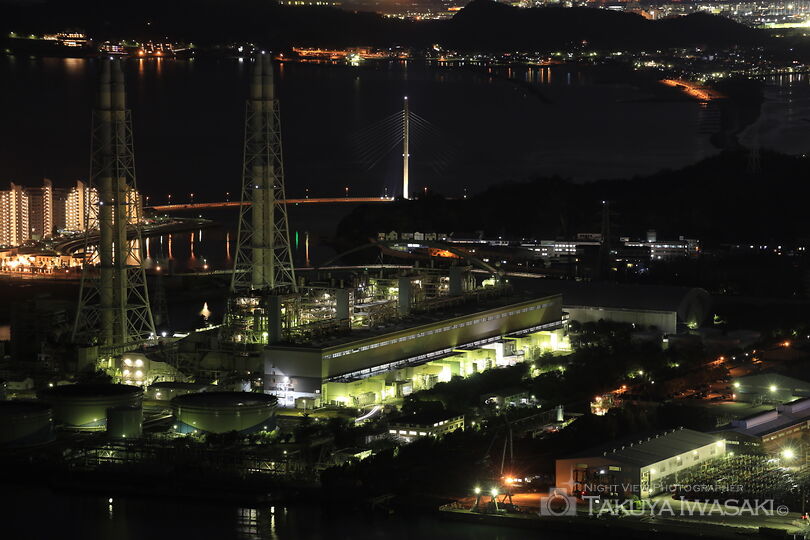 御所の芝の工場夜景スポット写真（6）
