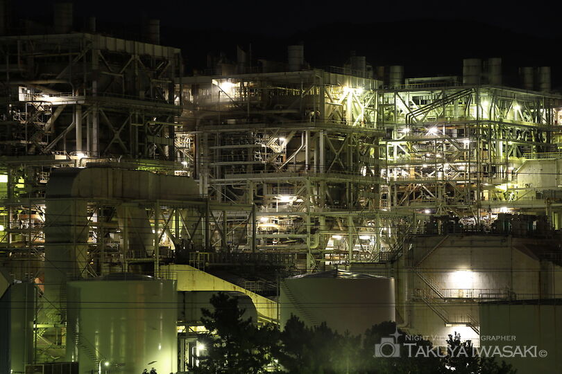 ムーンブリッジの工場夜景スポット写真（3）