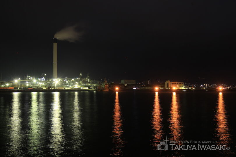 村松町の工場夜景スポット写真（2）