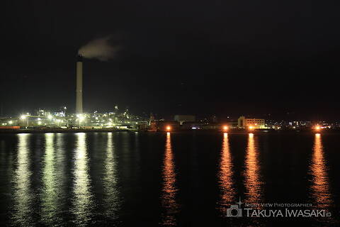 村松町の工場夜景スポット写真（2）class=