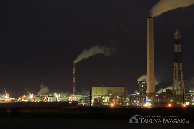 三島中央1丁目の工場夜景スポット写真（3）
