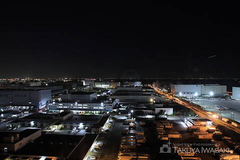 川崎マリエンの工場夜景スポット写真（4）class=