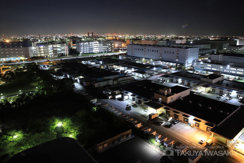 川崎マリエンの工場夜景スポット写真（5）