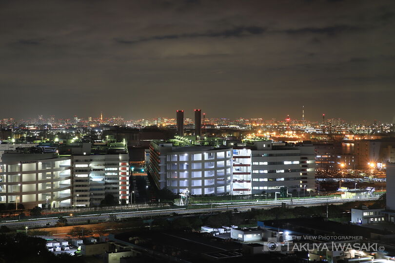 川崎マリエンの工場夜景スポット写真（6）