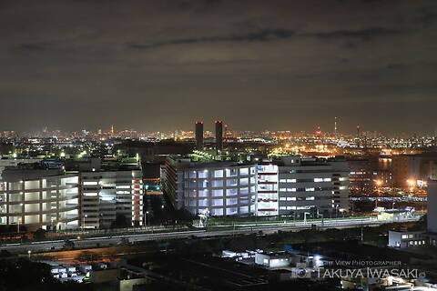 川崎マリエンの工場夜景スポット写真（6）class=