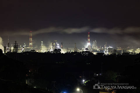 代宿北公園の工場夜景スポット写真（4）class=