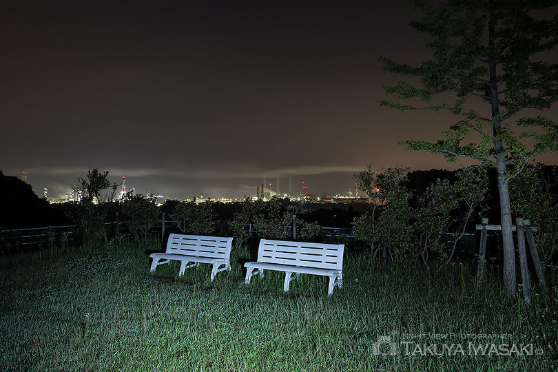 代宿北公園の工場夜景スポット写真（5）