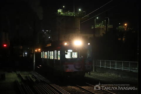 岳南原田駅の工場夜景