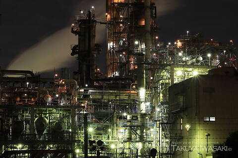 水江町の工場夜景スポット写真（2）class=
