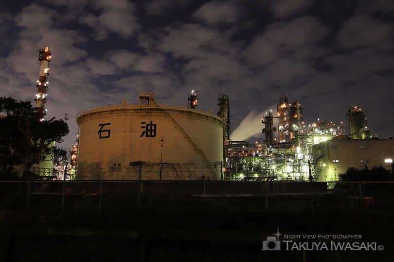 水江町の工場夜景スポット写真（3）