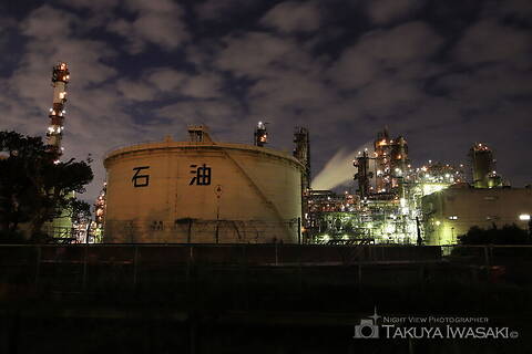 水江町の工場夜景スポット写真（3）class=