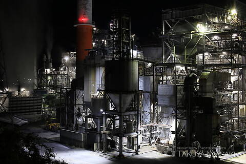 港大橋の工場夜景スポット写真（4）class=