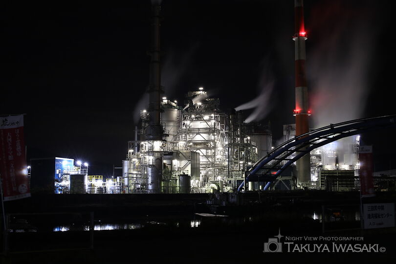 港大橋の工場夜景スポット写真（5）