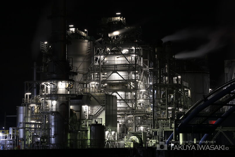 港大橋の工場夜景スポット写真（6）