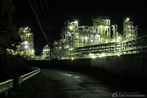田海の工場夜景スポット写真（1）class=