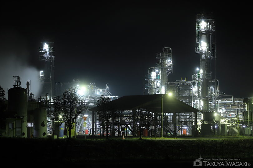 親沢町の工場夜景スポット写真（2）