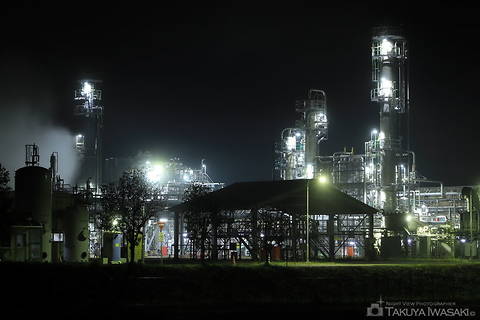 親沢町の工場夜景スポット写真（2）class=