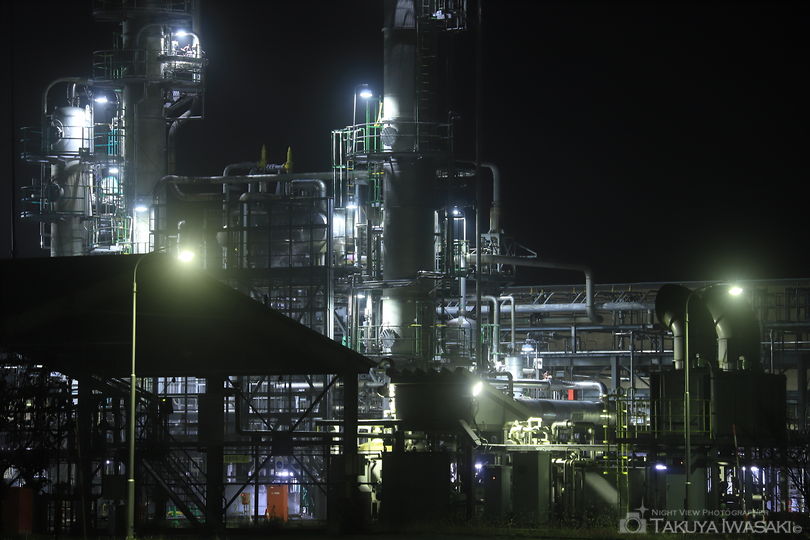 親沢町の工場夜景スポット写真（3）