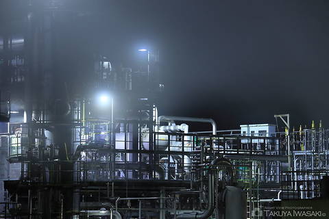 親沢町の工場夜景スポット写真（4）class=