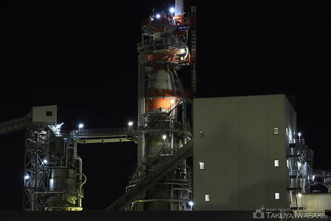 山木戸（旧７号沿い）の工場夜景