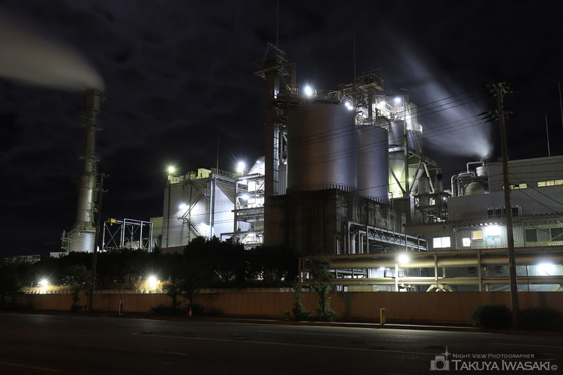 小名浜渚の工場夜景スポット写真（3）