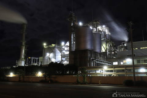 小名浜渚の工場夜景スポット写真（3）class=