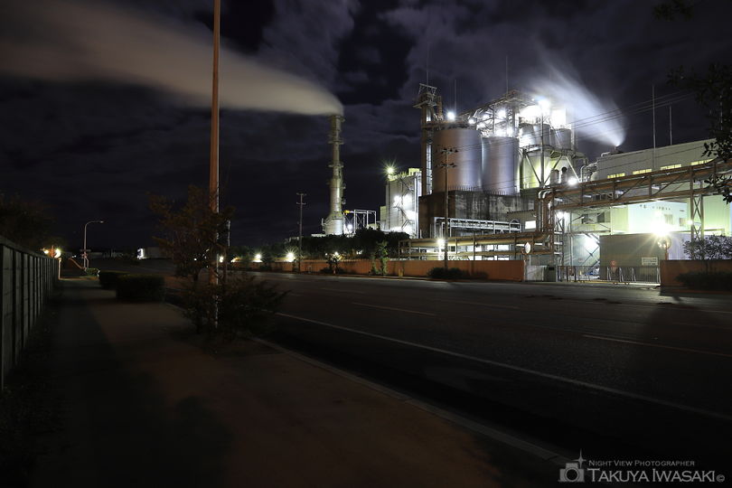 小名浜渚の工場夜景スポット写真（5）
