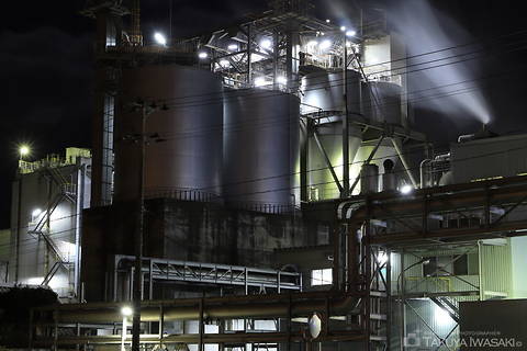 小名浜渚の工場夜景スポット写真（6）class=